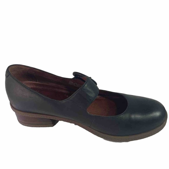 Dansko Dark Leather Mary Jane Loafers - Picture 10 of 15